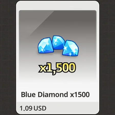 Diamant Bleu 1500