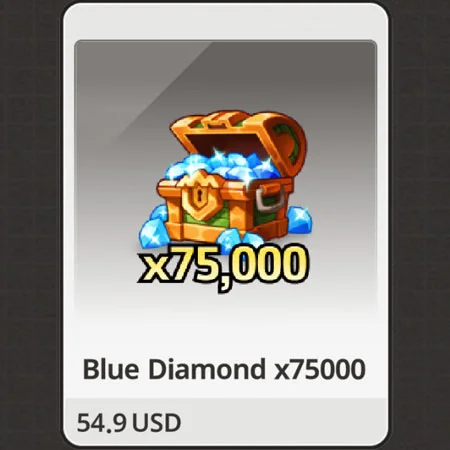 Diamant Bleu 75000